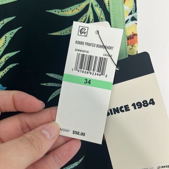 Mens Reef Board Shorts Size 34 - Picture 5 of 9